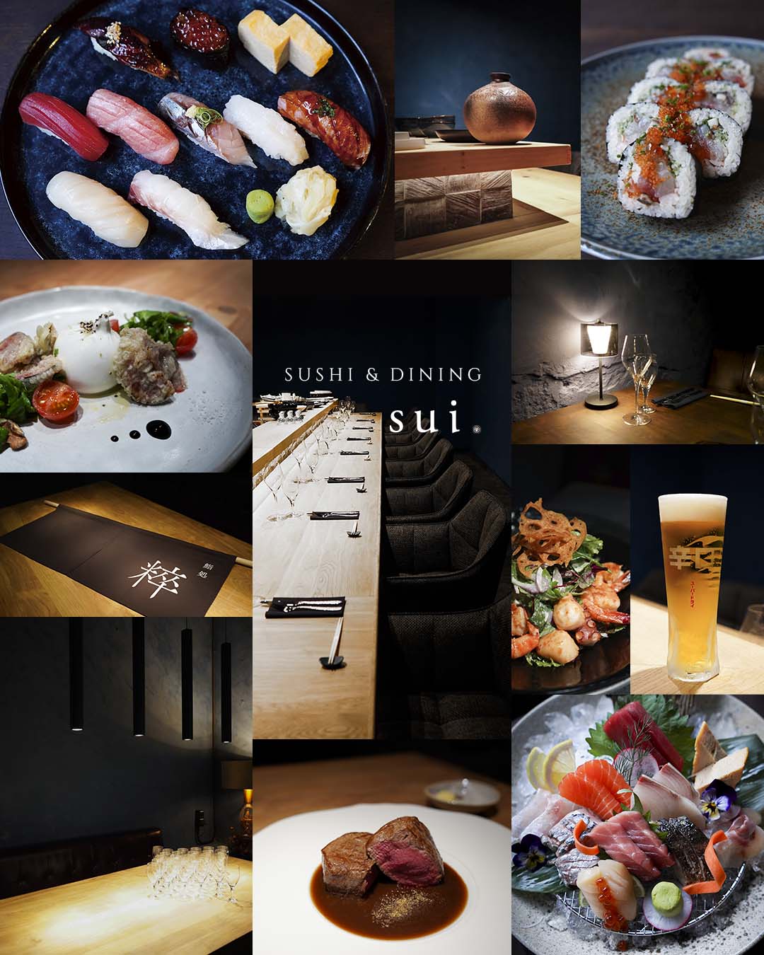 寿司職人募集 / 江戸前鮨と和の技法をヨーロッパの舞台へ【 sui. SUSHI & DINING  | 粹 】